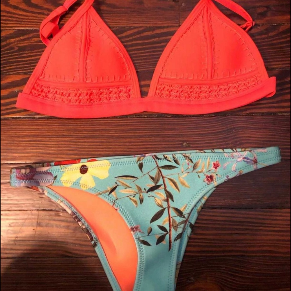 Triangle swimsuits